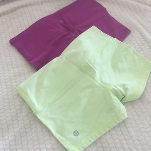 Lululemon athletic shorts